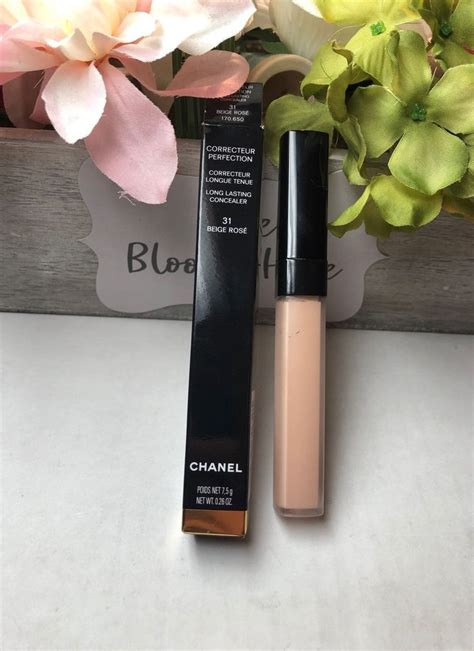 chanel long lasting concealer beige rose|chanel concealer cc cream.